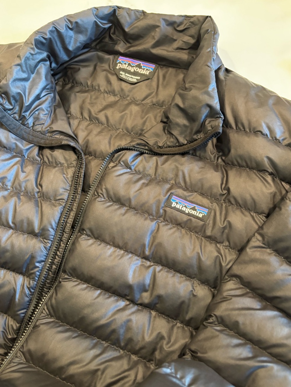 Patagonia Men's Black Puffer Jacket